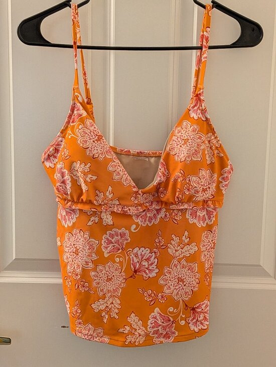 Old Navy Other - Orange Old Navy Tankini Swim Top Size XS/S/M
